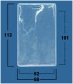 Карман прозрачный мягкий 66х113 (D504NCST)